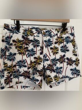 a.n.a White Palm Tree Print Women's Shorties
